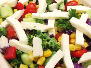 Chopped Mozzarella Salad