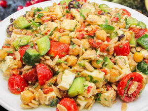 orzo vegetarian salad