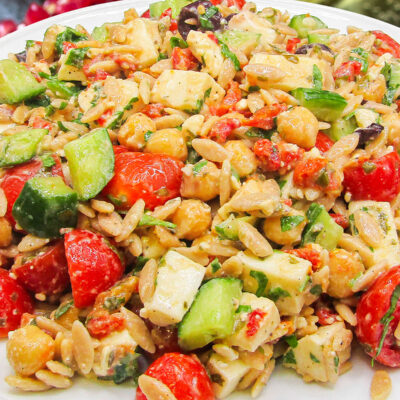 orzo vegetarian salad