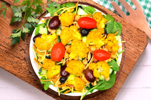 Turmeric Cauliflower Salad