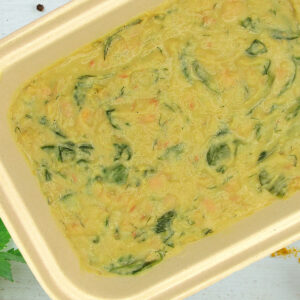 Split Peas with Arugula