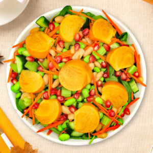 Persimmon Pomegranate Salad