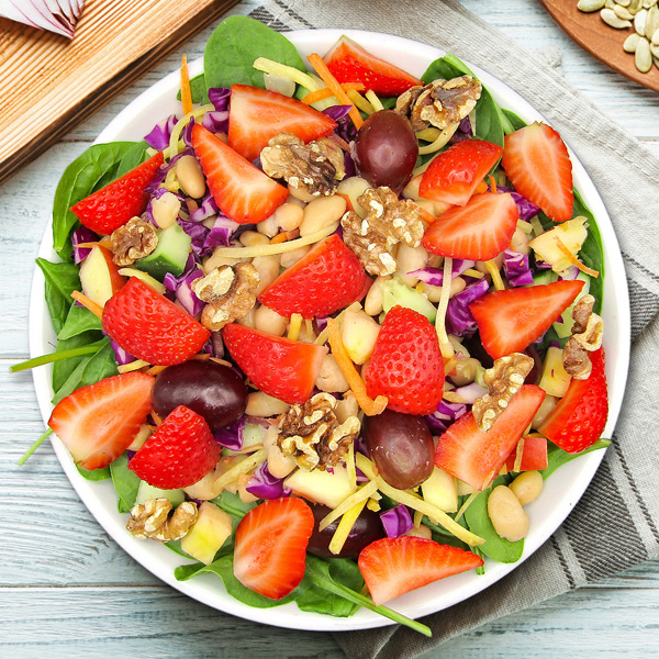 Strawberry Waldorf Salad