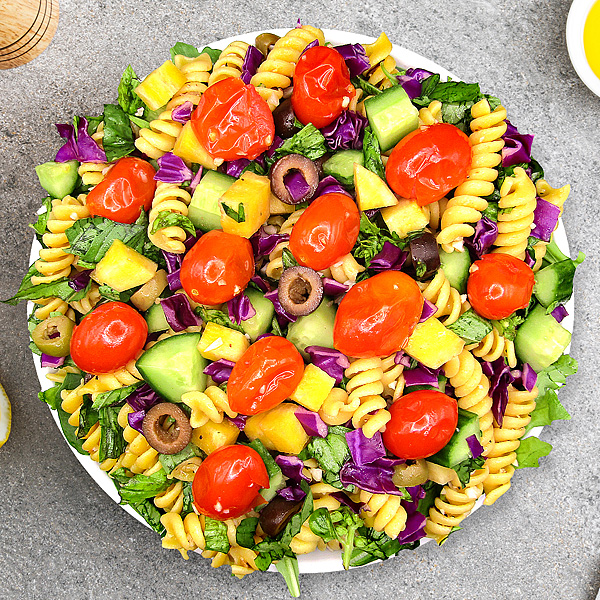 Tomato Basil Pasta Salad
