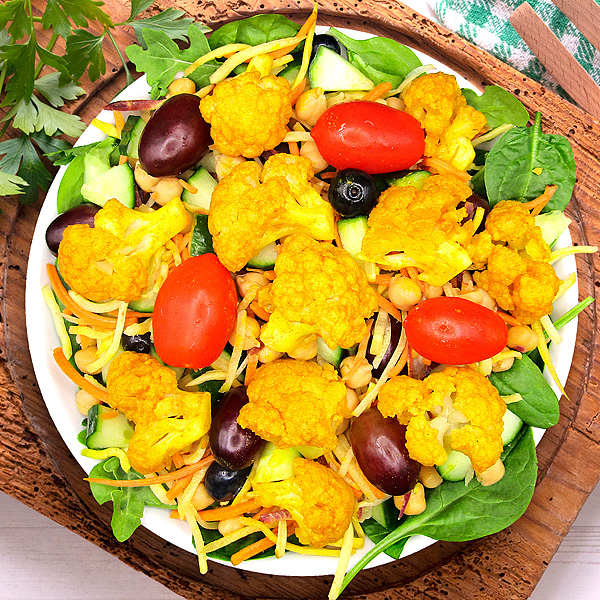 Turmeric Cauliflower Salad